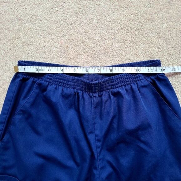 Scrubstar Women Blue Pull On Cargo Scrub Pants XS - Picture 11 of 15